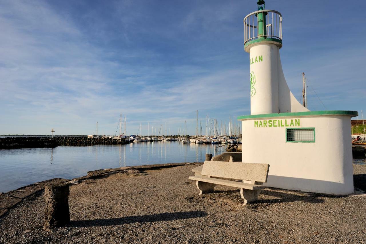 Port Rive Gauche Pavois Lägenhet Marseillan  Exteriör bild